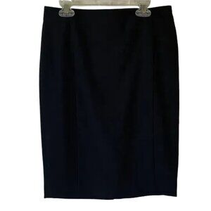 Ann Taylor Classic Black Pencil Skirt